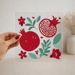 برچسب مدل زنانه طرح گیلاس - تصویر 5